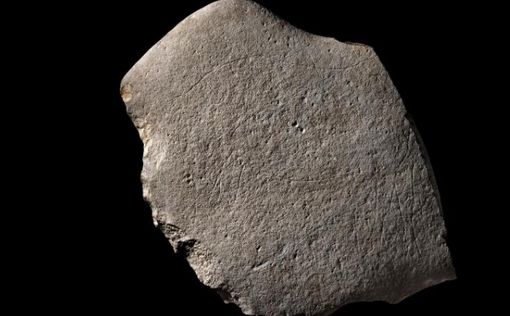 Франция: ученые откопали доисторический камень с рисунками