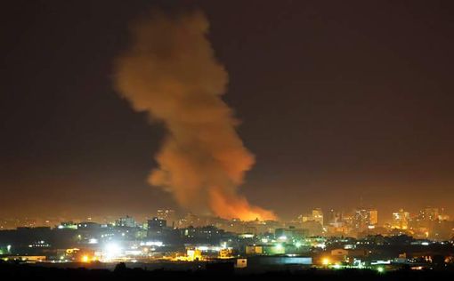 Ночные атаки ЦАХАЛа  в Газе