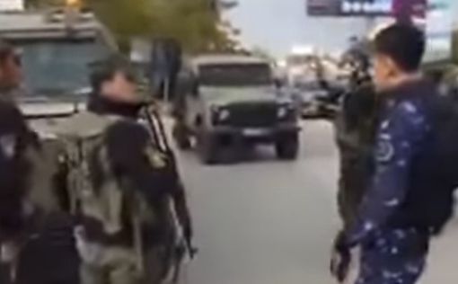 Силы безопасность ПА не пустили джип ЦАХАЛа в Дженин. Видео