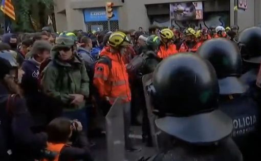 Беспорядки в Барселоне: 51 пострадавший, 12 задержанных