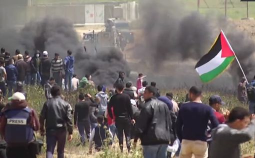 Протесты на границе с Газой: ранены 8 палестинцев