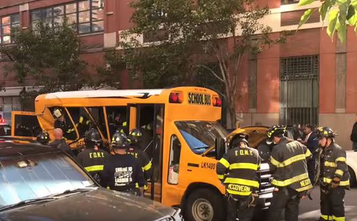 Видео: жуткие кадры школьного автобуса после теракта