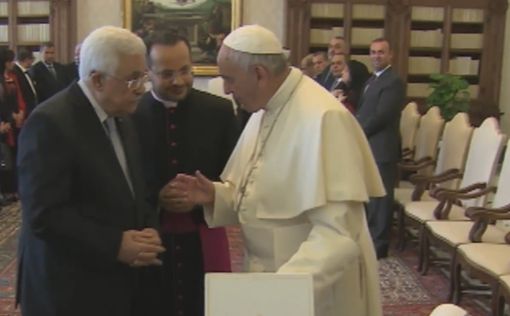 Аббас провел встречу с Папой Римским Франциском