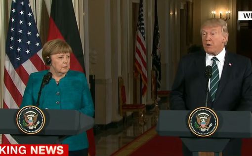 Почему Трамп не пожал руку Меркель