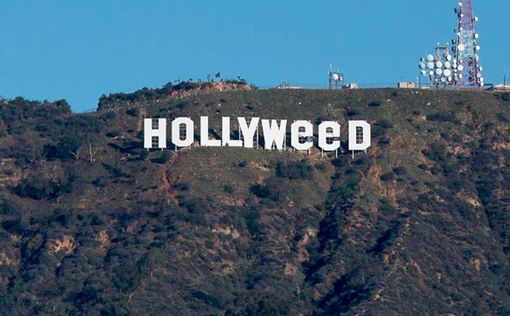 В Новый год Hollywood переделали на "святую марихуану"