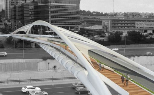 В Тель-Авиве возобновят строительство пешеходного моста