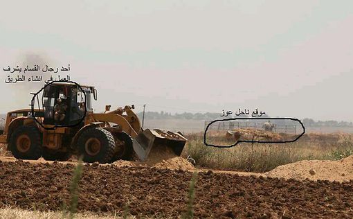 ХАМАС строит дорогу вдоль границы с Израилем