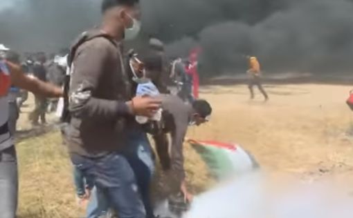 Возобновились протесты, 10 палестинцев получили ранения