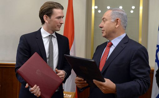 Нетаниягу встретился с министром иностранных дел Австрии