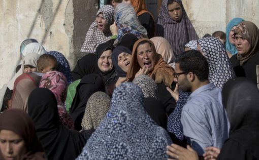 Похороны четырёх погибших в Газе детей