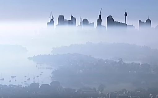 На Сидней спустилась дымовая завеса