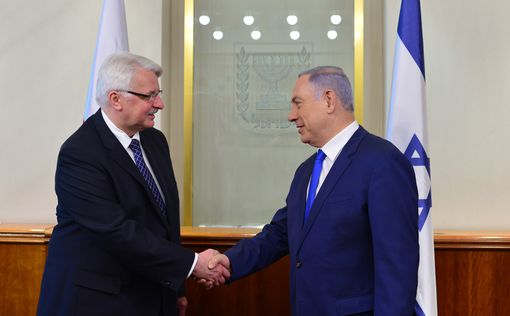 Нетаниягу встретился с министром иностранных дел Польши