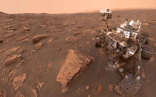 Пыльная буря на Марсе охватила всю планету