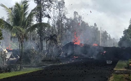 На Гавайях вулканическая лава уничтожает инфраструктуру