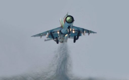 Над Израилем сбит сирийский истребитель МиГ-21