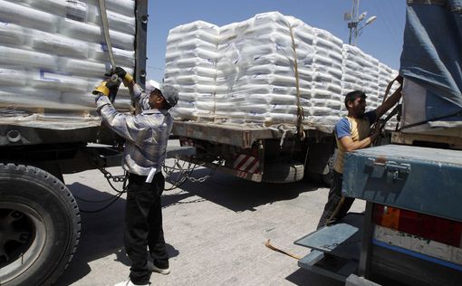 В Газу продолжают поставлять гуманитарную помощь