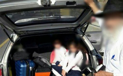 Израиль: водитель перевозил двух девочек в багажнике