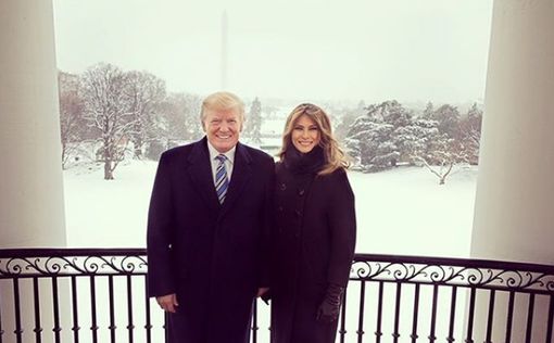 Мелания Трамп опубликовала милое фото с мужем