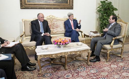 Керри провёл встречу с секретарём Лиги арабских государств