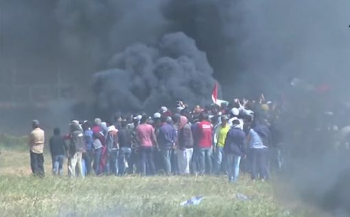 Беспорядки на границе с Газой: прозвучали первые выстрелы