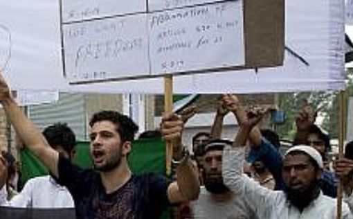 В Индии продолжает протестовать "Кашмирская Газа"
