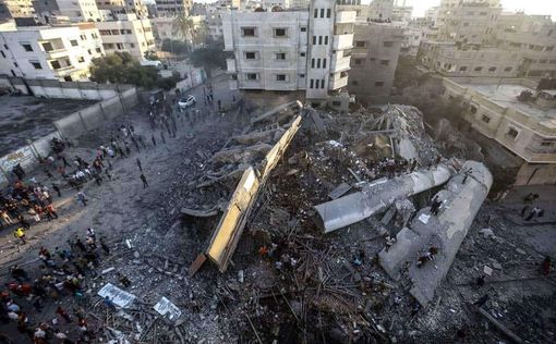 Видео: ВВС ЦАХАЛа взорвали штаб ХАМАСа