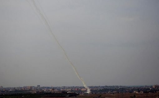 Взрыв ракеты террористов в Газе. 3 жертвы
