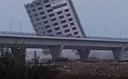 На въезде в Акко взорвали отель