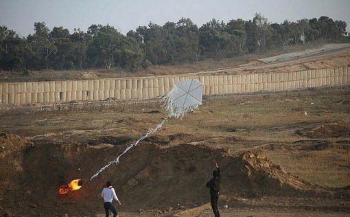 ВВС ЦАХАЛа нанесли удар по поджигателям в Газе