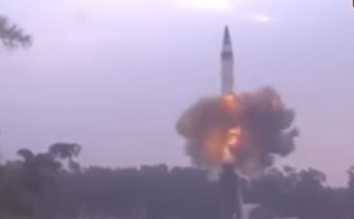 Индия успешно испытала баллистическую ракету Agni-5