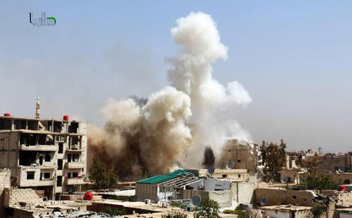 Асад бомбит мятежников у израильской границы