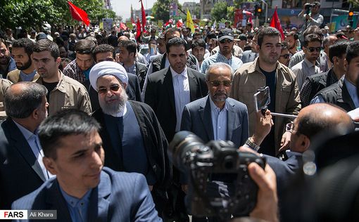 Иранского президента прогнали с антиизриальского ралли