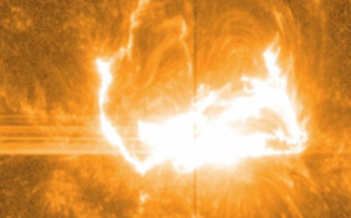 NASA впервые удалось заснять мощнейшую вспышку на солнце