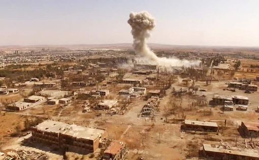 Сирийские ВВС атакуют мятежников с воздуха