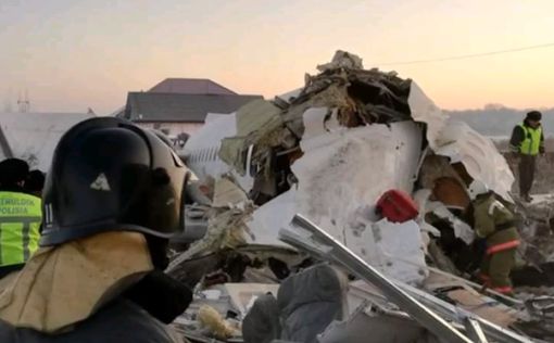Число жертв крушения самолета в Казахстане возросло