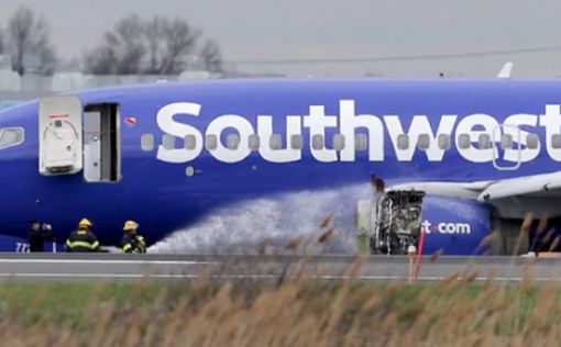 Самолет Southwest Airlines совершил вынужденную посадку