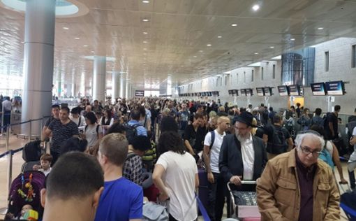 Внезапная забастовка в аэропорту Бен-Гурион