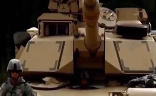 На танках Abrams - израильская система активной защиты