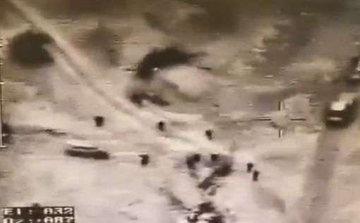 Видео снятое дроном: Джип давит полицейских в Умм эль-Хиран
