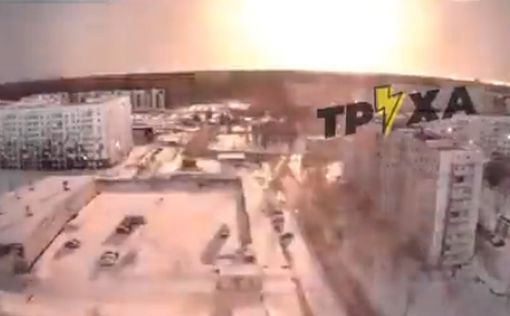 Видео момента поражения российского самолета над Харьковом