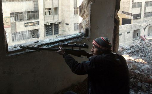 Минометный обстрел Алеппо