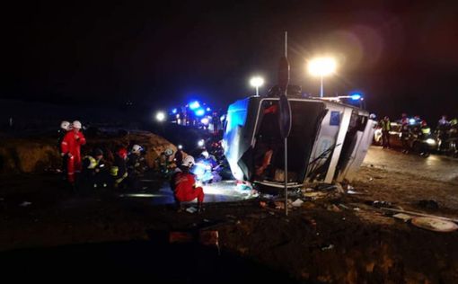 В Польше произошла жуткая авария, один человек погиб