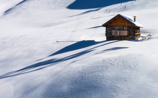 На севере Италии уже выпал снег