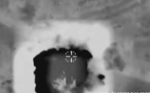 ЦАХАЛ показал видео ночной атаки на объекты Хезболлы