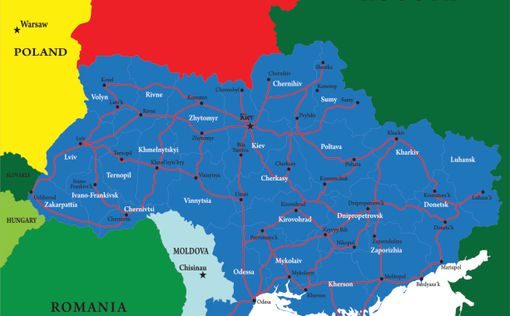 Украина блокирует границу с Россией