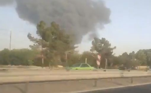 Сильный пожар на нефтеперерабатывающем заводе в Иране