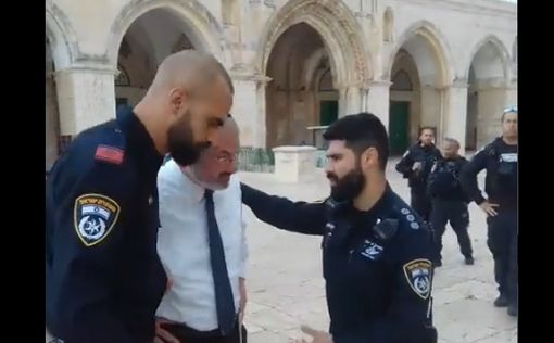 Вопреки решению суда: полиция задержала еврея на Храмовой горе