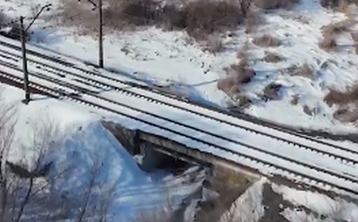 На границе с РФ взорвали железнодорожный мост