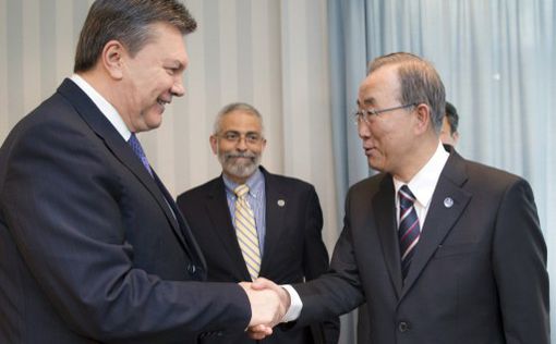 Президент Украины встретился в Сочи с генсеком ООН