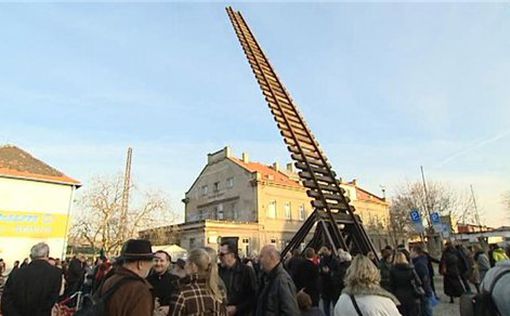 В Праге установили памятник жертвам Холокоста